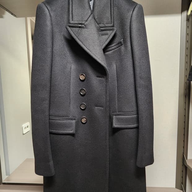 버버리 프로섬 13fw 밀리터리 캐시미어 코트