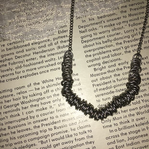 No . 34 / 철와라락 목걸이