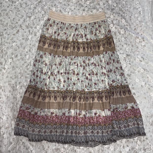 Mori hippie skirt