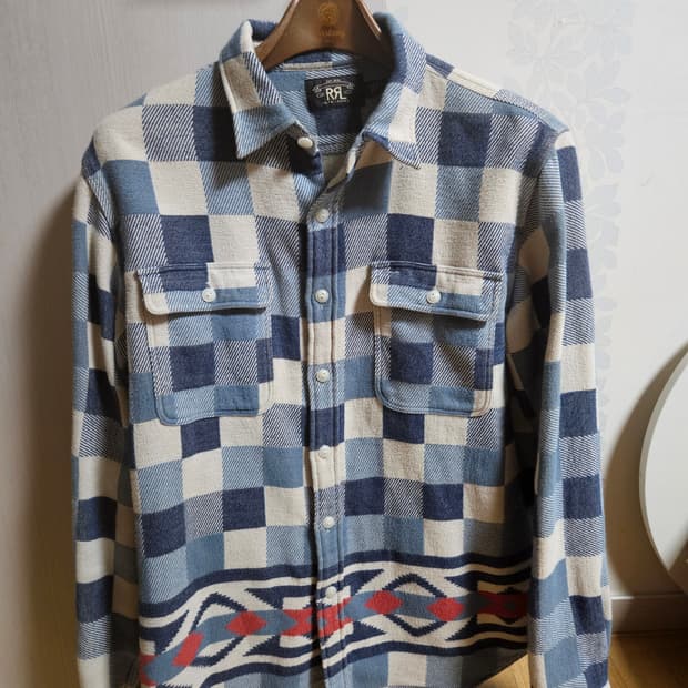 rrl 오버셔츠 L