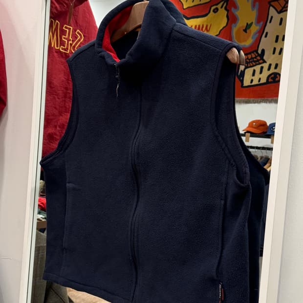 90s Woolrich 울리치 폴라텍 플리스 베스트 (made USA)