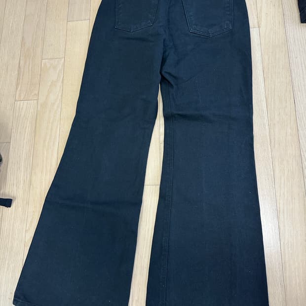 [XL] DNSR 플레어 데님 블랙