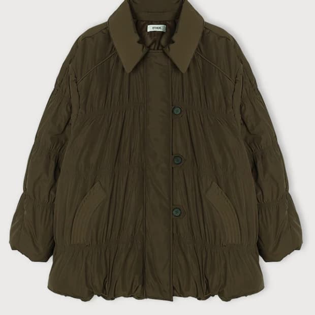 에토스 ETHOS Shirring Volume Jumper