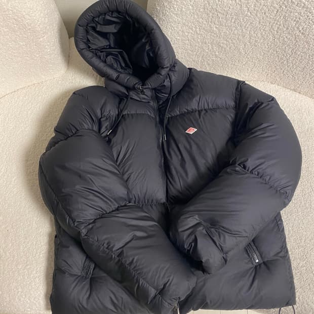 단톤 블랙 패딩 4사이즈