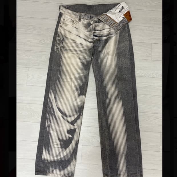 와이프로젝트x장폴고티에 트롱프뢰유 팬츠