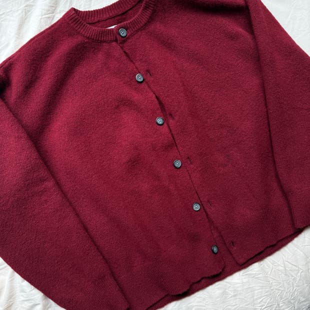 밀로 크롭 무브 가디건