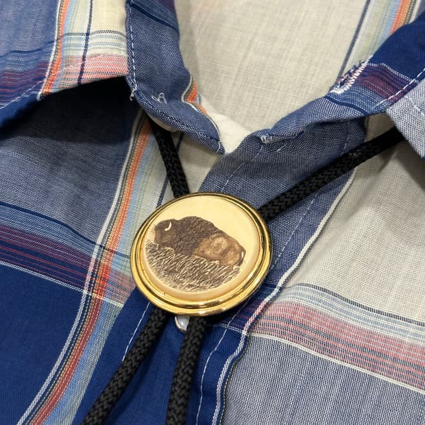 빈티지 애니멀 볼로 타이