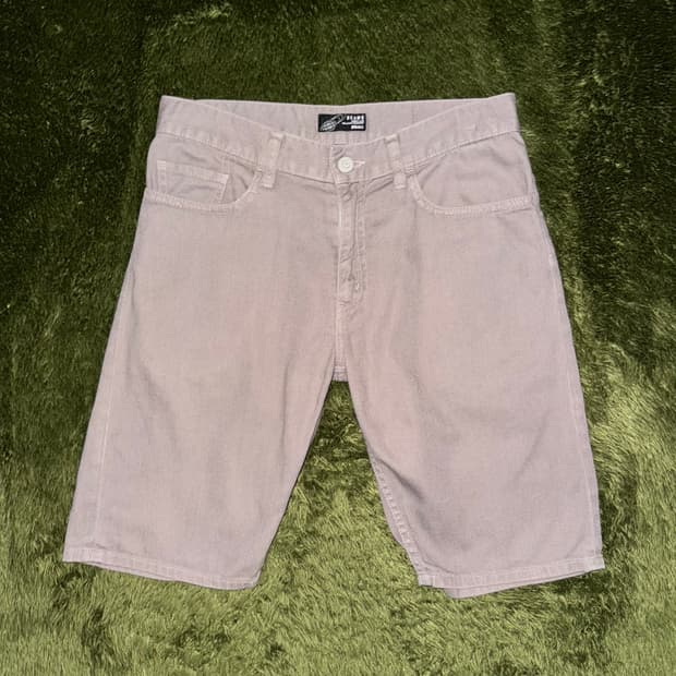 [S] BEAMS 빔즈 MADE IN JAPAN 코튼 하프 팬츠 그레이