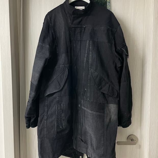 마인데님 x 올드파크 리메이크 모즈 코트