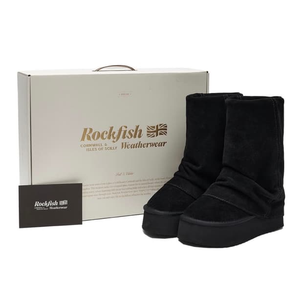 락피쉬웨더웨어 맥시폴디드 부츠 어그 부츠 240 블랙