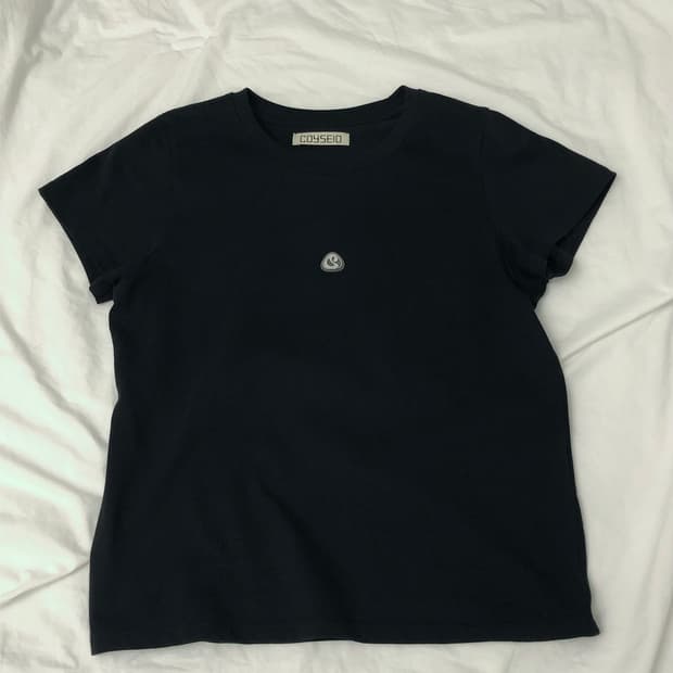 코이세이오 심볼 로그 티셔츠 (black) 