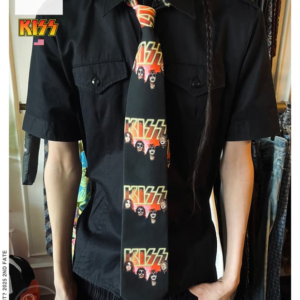 1997年 Ralph Marlin X KISS Neck-tie