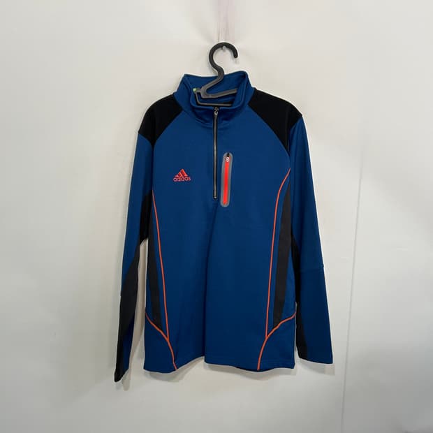 아디다스 남성 하프집업 티셔츠 100