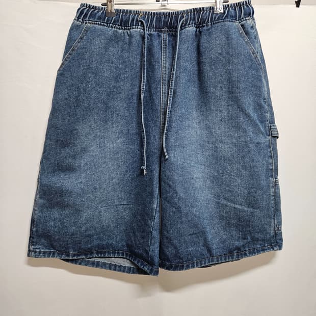 크림소다 버뮤다 카펜터 데님 반바지 XL