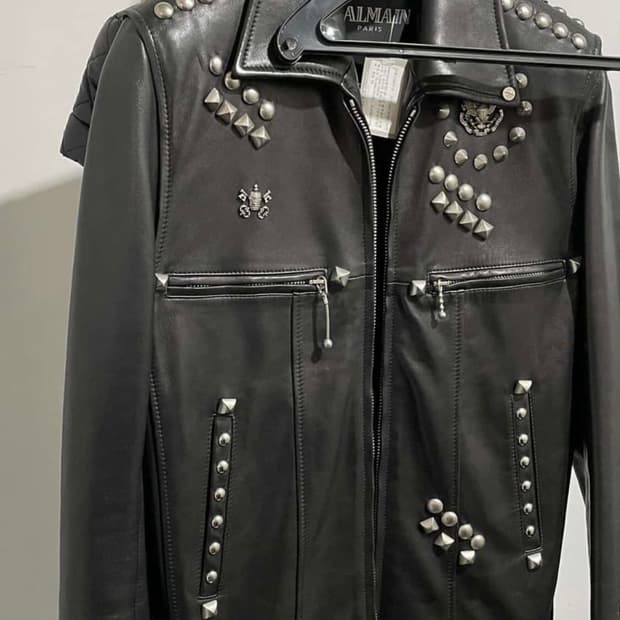 발망 11ss 시드비셔스 레더자켓