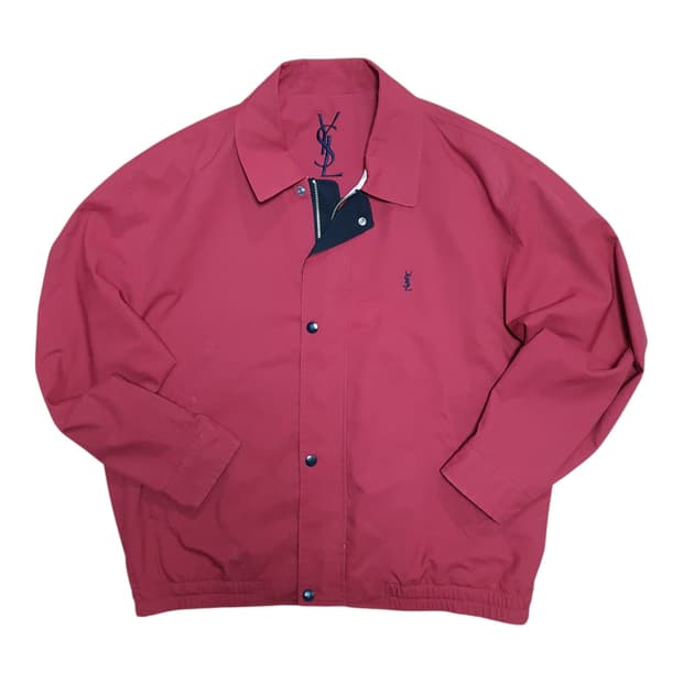 ✨ (바배) 입생로랑 올드스쿨 폴리쉘 바람막이 자켓 