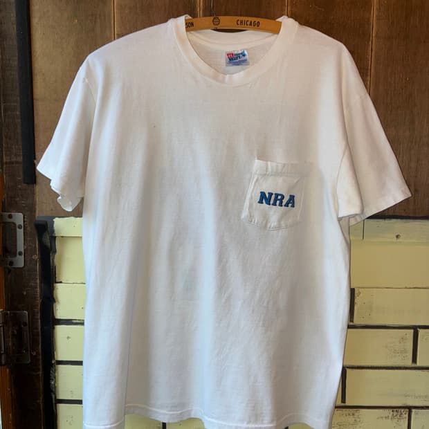 90s Vintage Pocket T-Shirt Made In USA