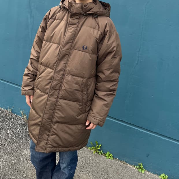 프레드페리 롱 패딩