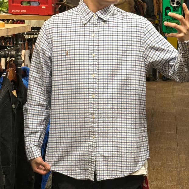 [HI] 폴로 랄프로렌 반팔셔츠 스카이블루