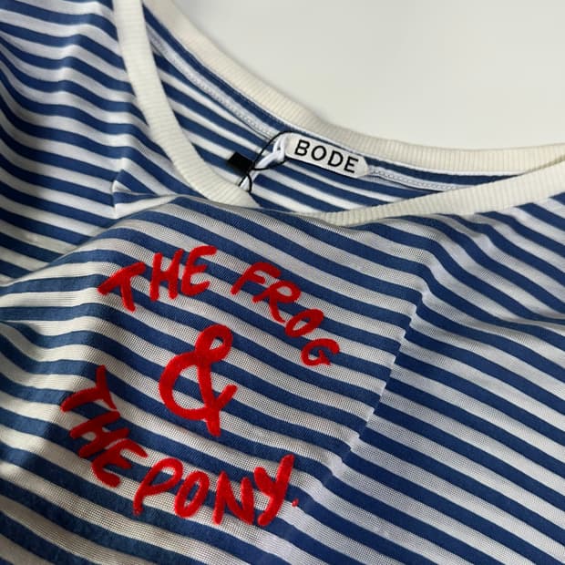Bode frog and pony tee
