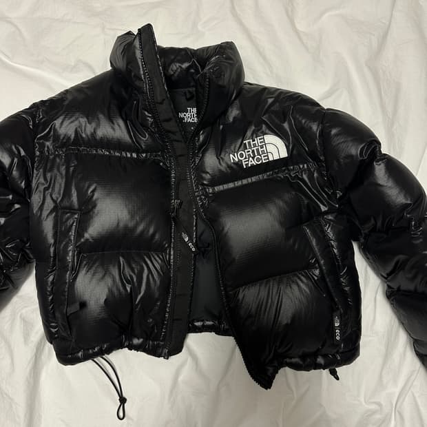 노스페이스 눕시 숏패딩