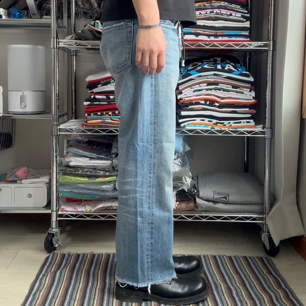 00s 리바이스 빅e 502 데님 팬츠