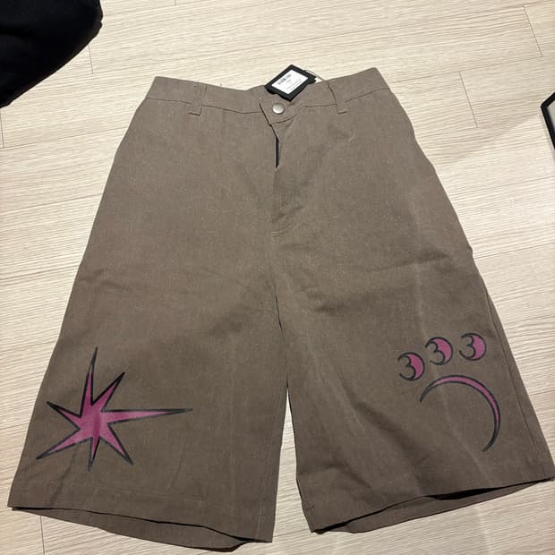 포스333 Spaceboy Shorts/Brown
