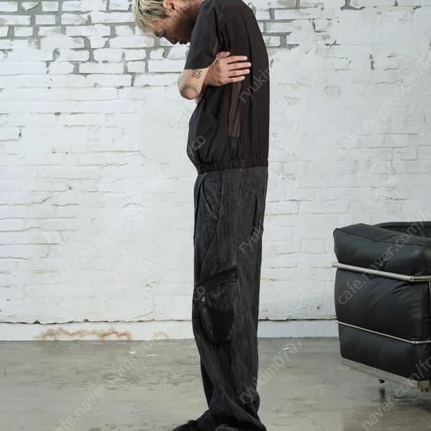 (구매)엑슬림 ep5 09 데님 카고 트라우저 팬츠