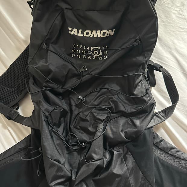 살로몬 x mm6 마르지엘라 xt-15 백팩 마