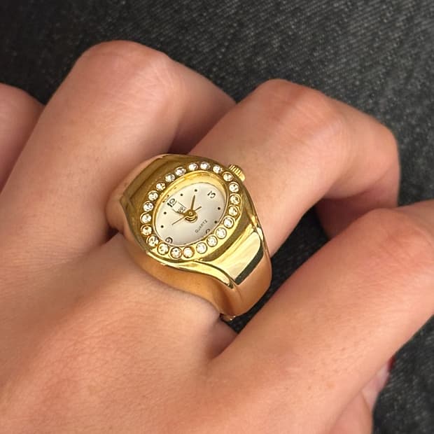 Vintage watch ring ⏱️💍