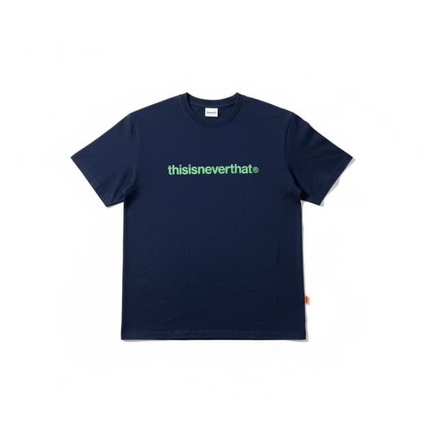디스이즈네버댓 네이비 반팔 티셔츠 S