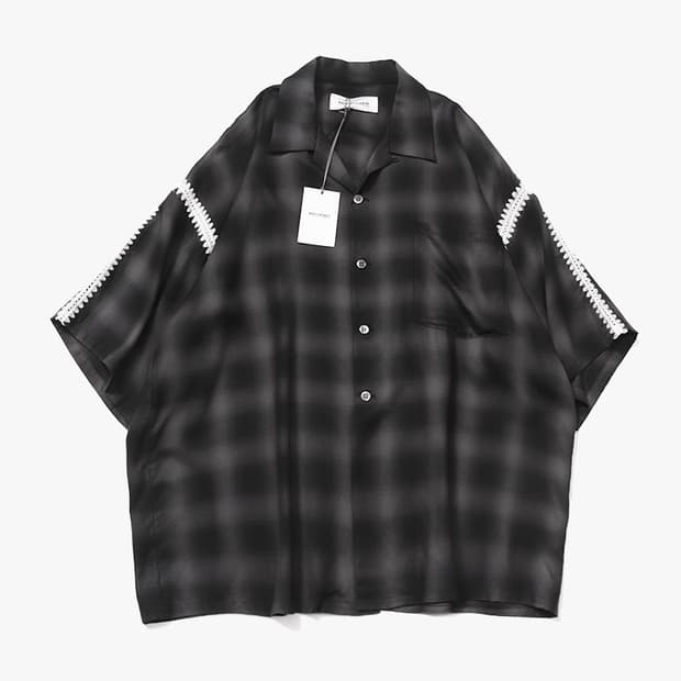 DISCOVERED - 23SS OMBRE CHECK SHIRT