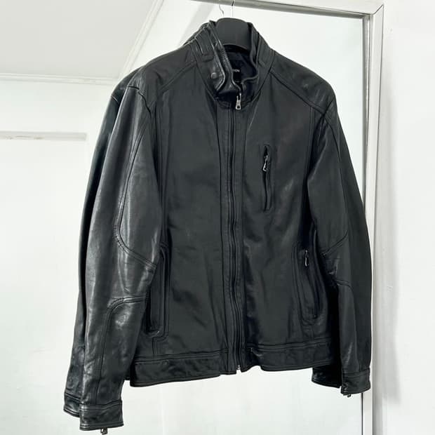 이탈리안 레더 자켓