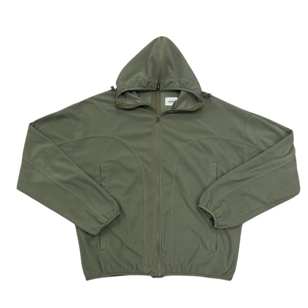 그레일즈 지오메트리 스플릿 후드집업