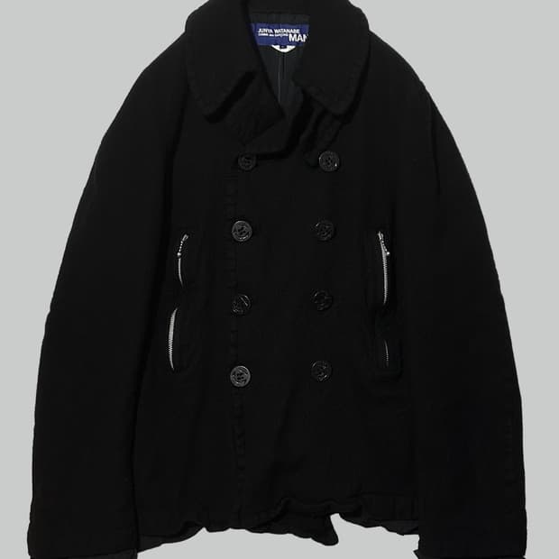 준야 와타나베 07aw 축융 울 피코트