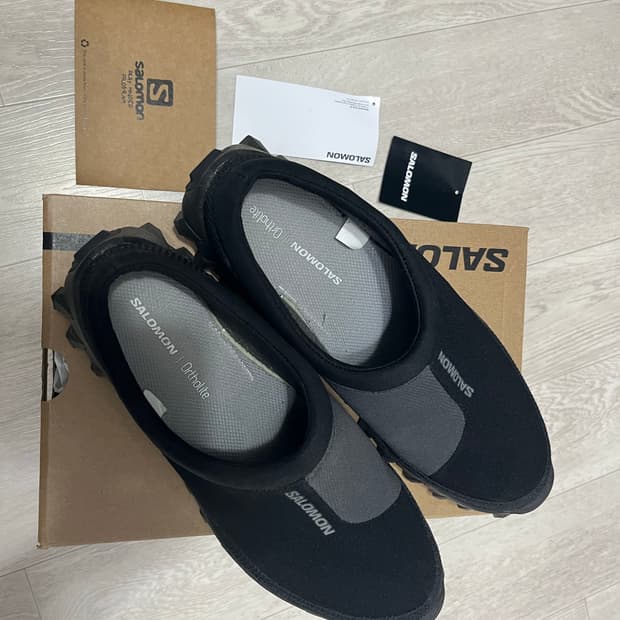 살로몬 스노우클로그 블랙 아스팔트 270