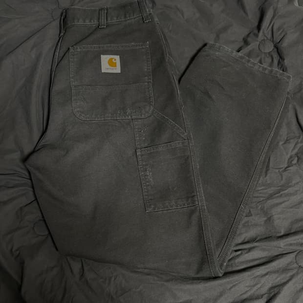 칼하트윕 싱글니 팬츠 디어본 블랙 32x32