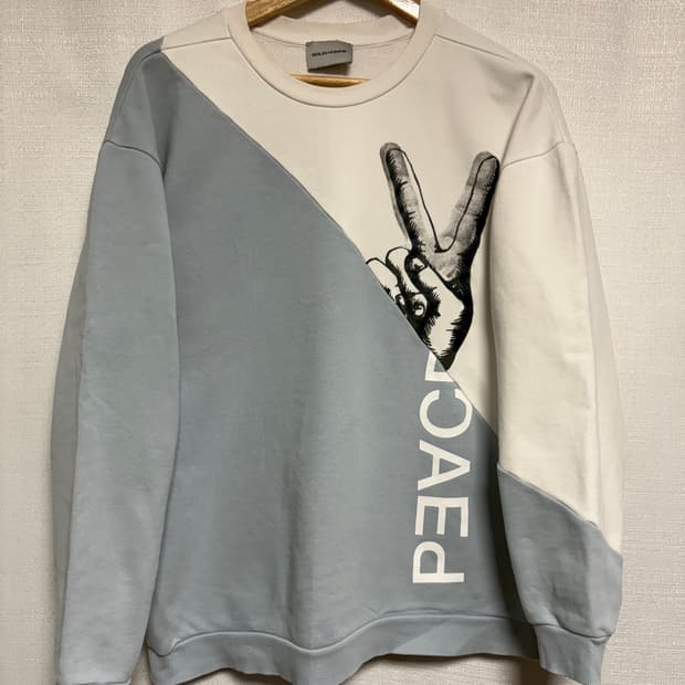 솔리드옴므맨투맨티셔츠