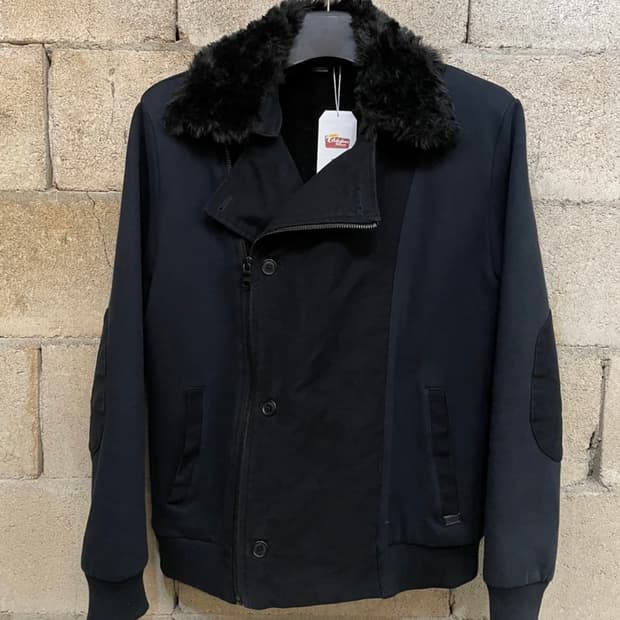 [L] 아르마니 코튼 라이더자켓