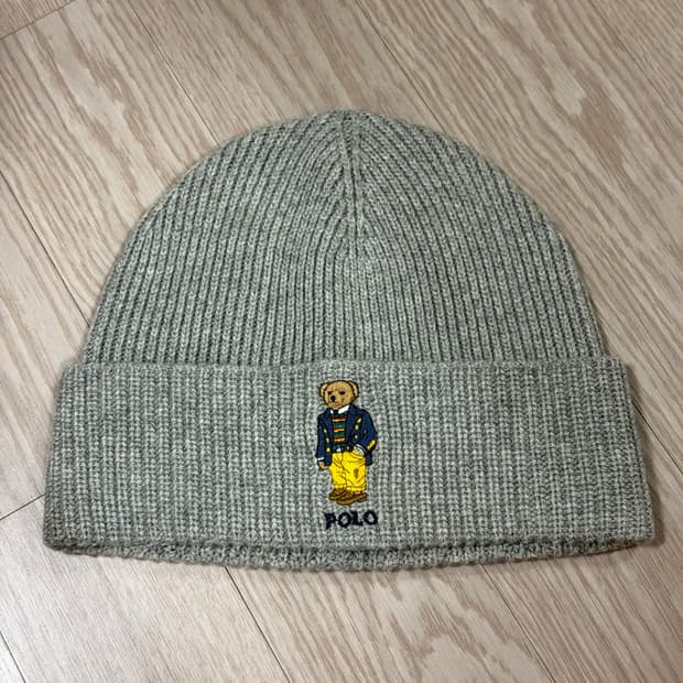 폴로 랄프 로렌 베어 비니 그레이