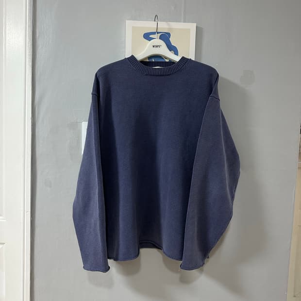 라디올 크루넥 스웨터 스모크블루 L