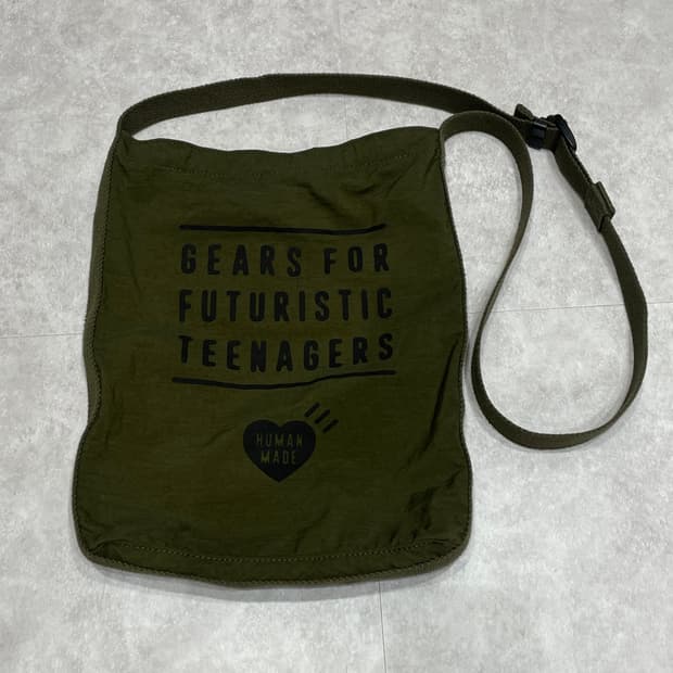 휴먼메이드 밀리터리 숄더백 가방