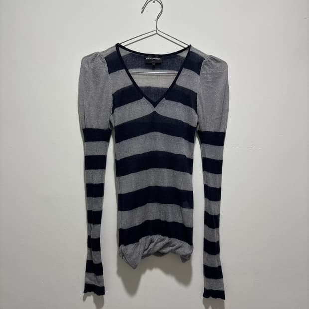 Emporio Armani Striped Knit