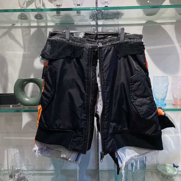 VINTI ANDREWS remake ma-1 short pant