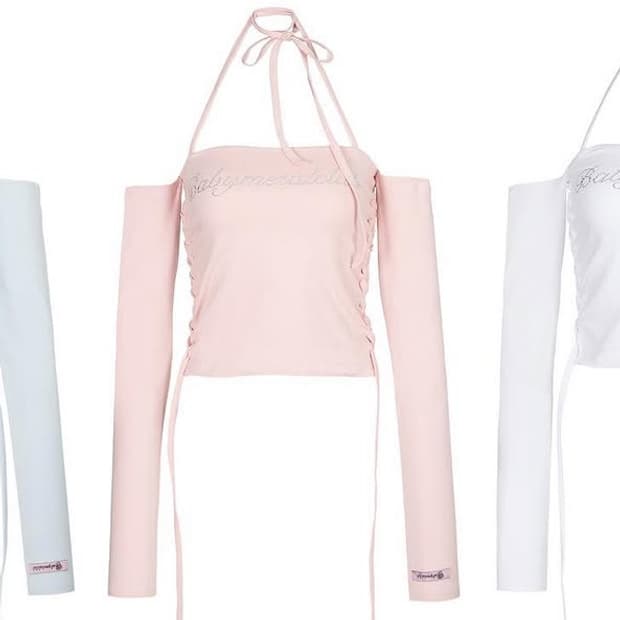 베이비메탈클럽 스트링탑 핑크 시부야 갸루