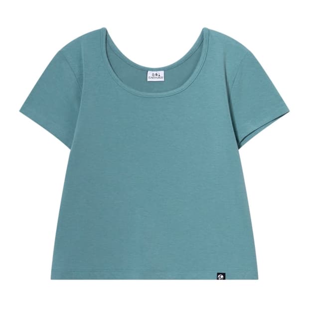 2WAYS TIE BACK TEE (MINT)