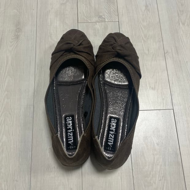 빈티지 리본 플랫슈즈