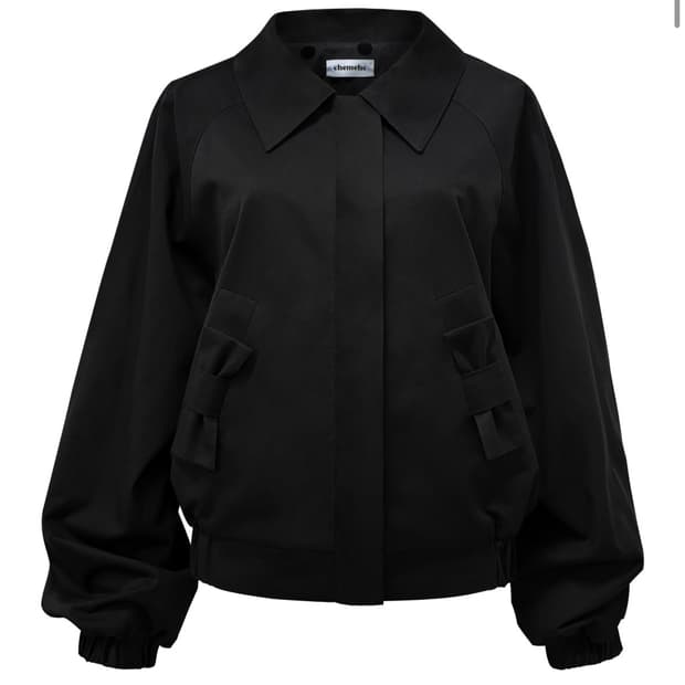 체메씨 보우 코튼 자켓