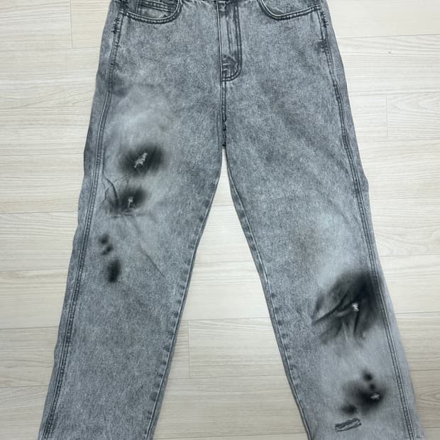 Ader Error Fendig Jeans Grey
