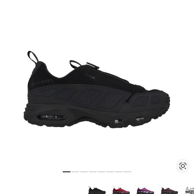 나이키 에어맥스SNDR고어텍스 블랙앤다크스모크그레이 270